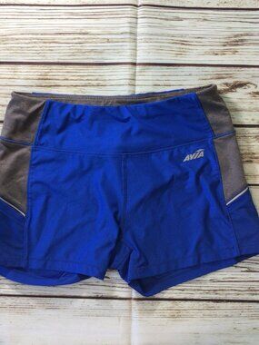 Avia Blue and Gray Running Athletic Shorts